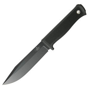 Fallkniven S1 Fixed Blade w/Leather Sheath Black