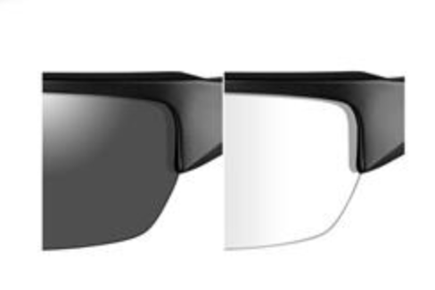 Wileyx VALOR APEL GREY/CLEAR/MATTE BLACK FRAME (2 lenses)