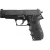 HOGUE RUBBER WRAPAROUND GRIP WITH FINGER GROOVES - SIG SAUER P226. DAK: DOUBLE ACTION ONLY