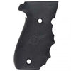 HOGUE RUBBER WRAPAROUND GRIP WITH FINGER GROOVES - SIG SAUER P226. DAK: DOUBLE ACTION ONLY